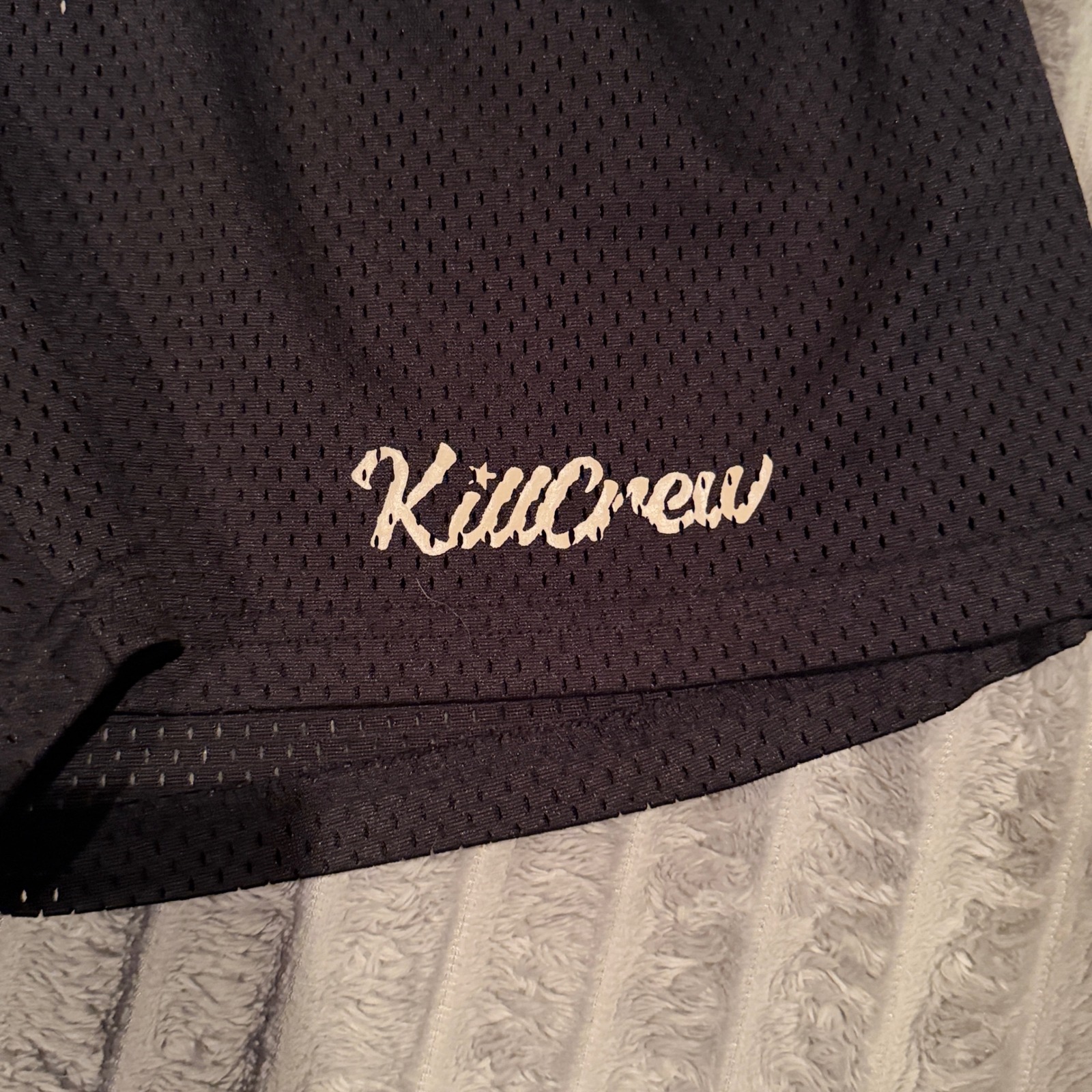 Kill Crew Mesh Athletic Gym Shorts Black Small Bodybuilding Training Workout — image 3 of 6